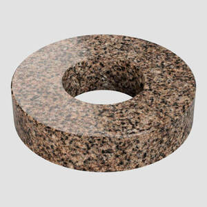 Base, red granite